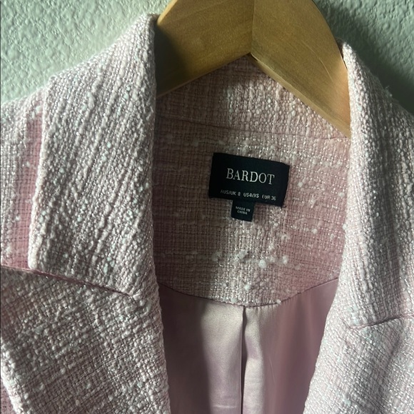 BARDOT Pink Blazer size XS - Picture 3 of 6